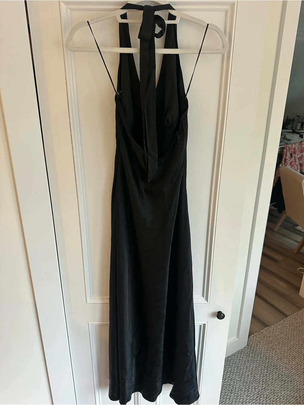 Abercrombie Julia Slip Halter Maxi Dress